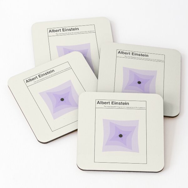 Item preview, Albert Einstein Physics  Minimalist Abstract Art Design designed and sold by kakarikihill.