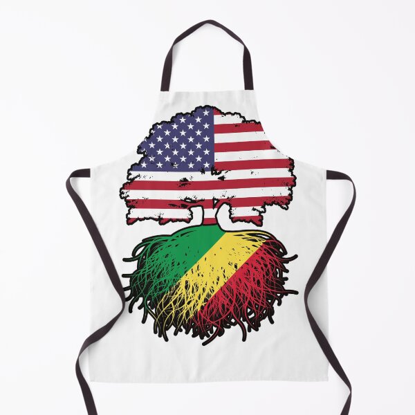 Item preview, Congo Congolese American USA Tree Roots Flag designed and sold by FlagX.