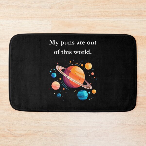 Item preview, My puns are out of this world. Classic Black Tee designed and sold by GeekySexyCool.