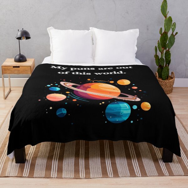 Item preview, My puns are out of this world. Classic Black Tee designed and sold by GeekySexyCool.