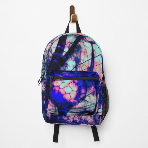 Item preview, Psychedelic, magical forest and colorful, inky mushrooms.1 designed and sold by My-fake-places.
