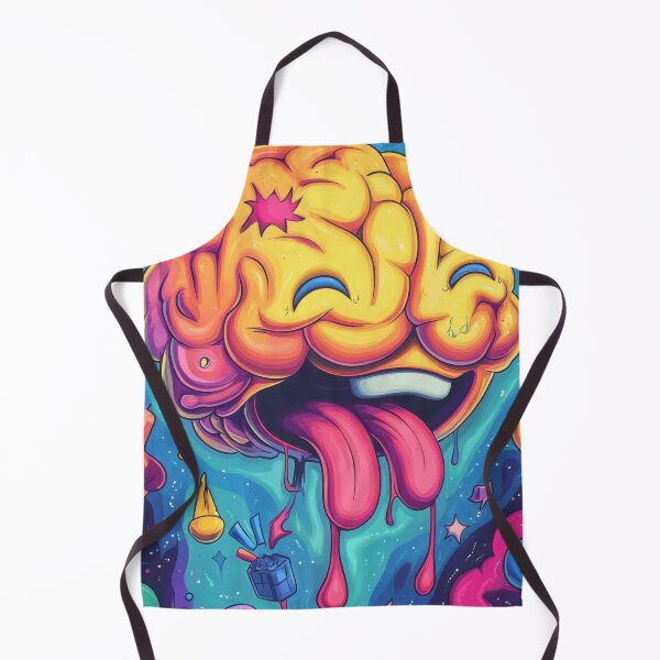 Item preview, Psychedelic Brain V2 designed and sold by OldSchool90s.