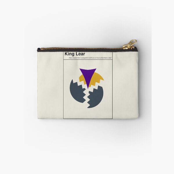 Item preview, King Lear Shakespeare Minimalist Abstract Art Design designed and sold by kakarikihill.