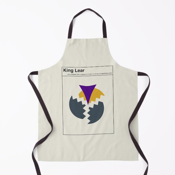 Item preview, King Lear Shakespeare Minimalist Abstract Art Design designed and sold by kakarikihill.