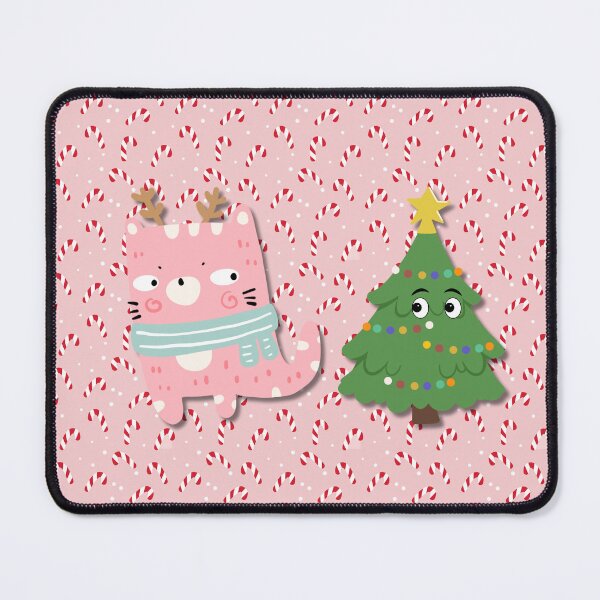 Item preview, Suspicious Christmas cat designed and sold by BritishDelights.