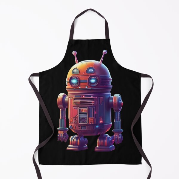 Item preview, robot retro designed and sold by UNK-Fatigues.