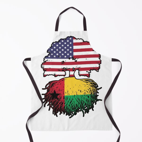 Item preview, Guinea-Bissau Bissau-Guinean American USA Tree Roots Flag designed and sold by FlagX.