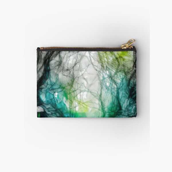 Item preview, Psychedelic, magical forest and colorful, inky mushrooms.7 designed and sold by My-fake-places.