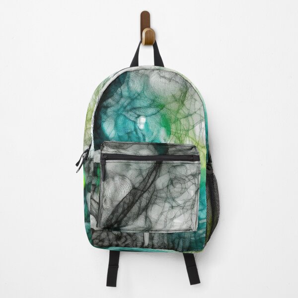 Item preview, Psychedelic, magical forest and colorful, inky mushrooms.7 designed and sold by My-fake-places.