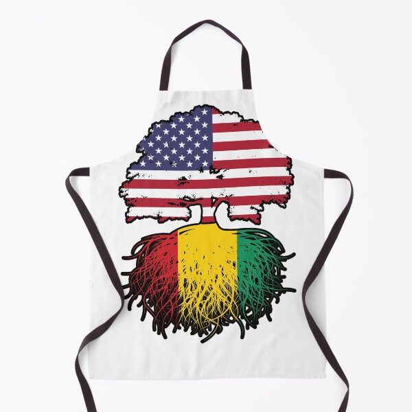 Item preview, Guinea Guinean American USA Tree Roots Flag designed and sold by FlagX.