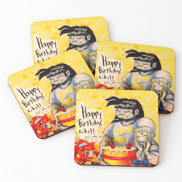 Item preview, Happy birthday Kiki 2024 designed and sold by vanisketches.