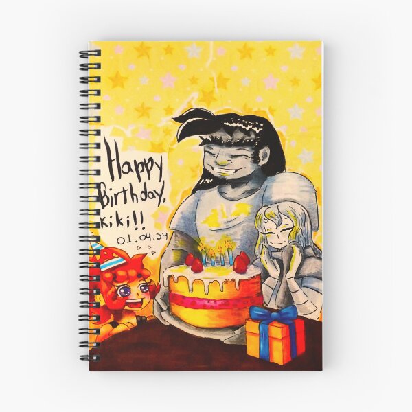 Item preview, Happy birthday Kiki 2024 designed and sold by vanisketches.