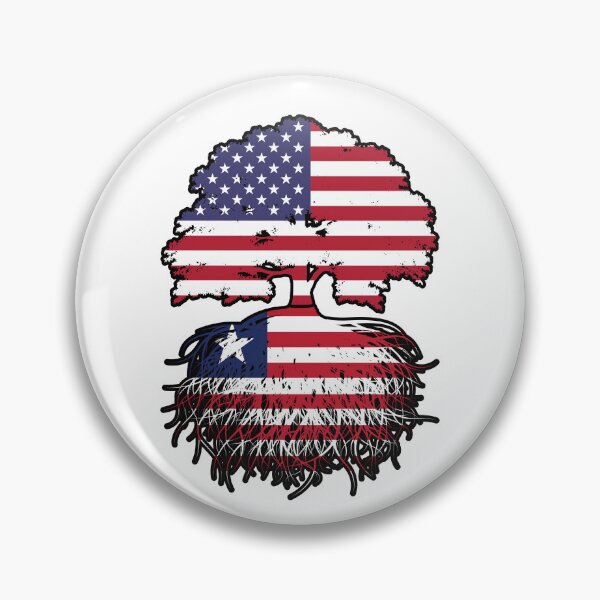 Item preview, Liberia Liberian American USA Tree Roots Flag designed and sold by FlagX.