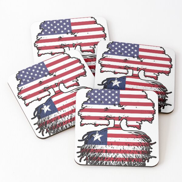 Item preview, Liberia Liberian American USA Tree Roots Flag designed and sold by FlagX.