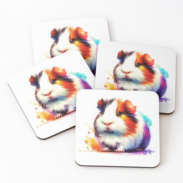 Item preview, Watercolor Guinea Pig designed and sold by ChaosReigns91.