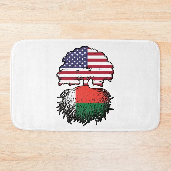 Item preview, Madagascar Malagasy American USA Tree Roots Flag designed and sold by FlagX.