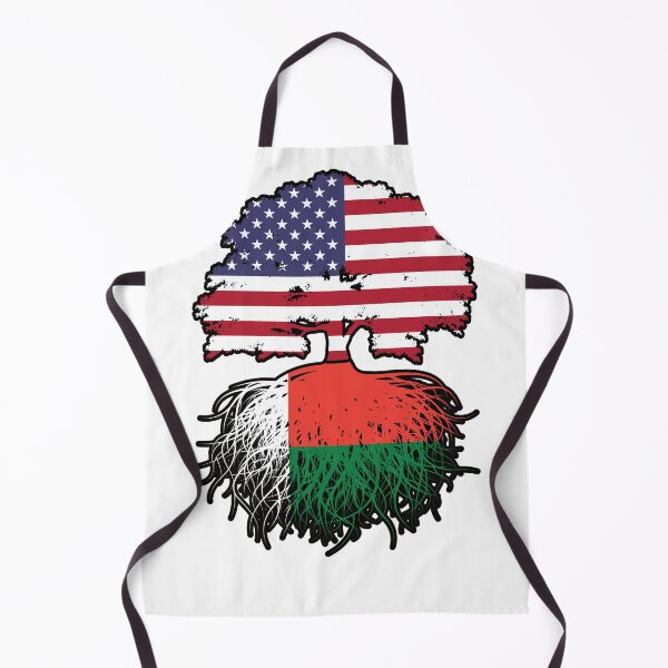 Item preview, Madagascar Malagasy American USA Tree Roots Flag designed and sold by FlagX.