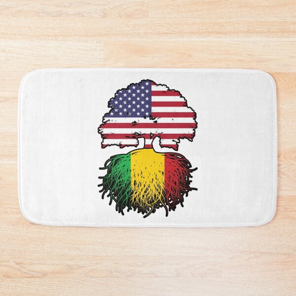Item preview, Mali Malian American USA Tree Roots Flag designed and sold by FlagX.