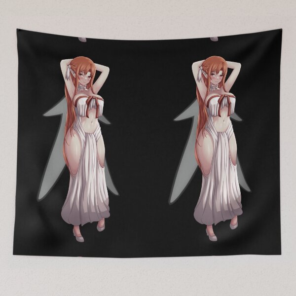 Item preview, Asuna Elegance: Graceful Elf Warrior in White designed and sold by AngelsFANART.