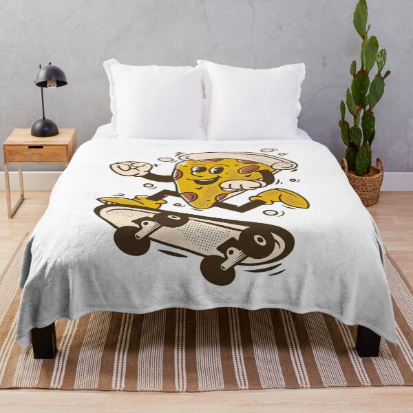 Item preview, Pizza Skate, Skateboarding Pizza, Skate, Sk8 designed and sold by Skateboard-Art.