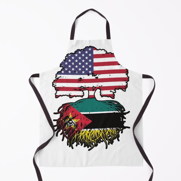 Item preview, Mozambique Mozambican American USA Tree Roots Flag designed and sold by FlagX.