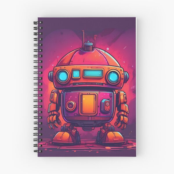 Item preview, Cartoon Retro Robot designed and sold by UNK-Fatigues.
