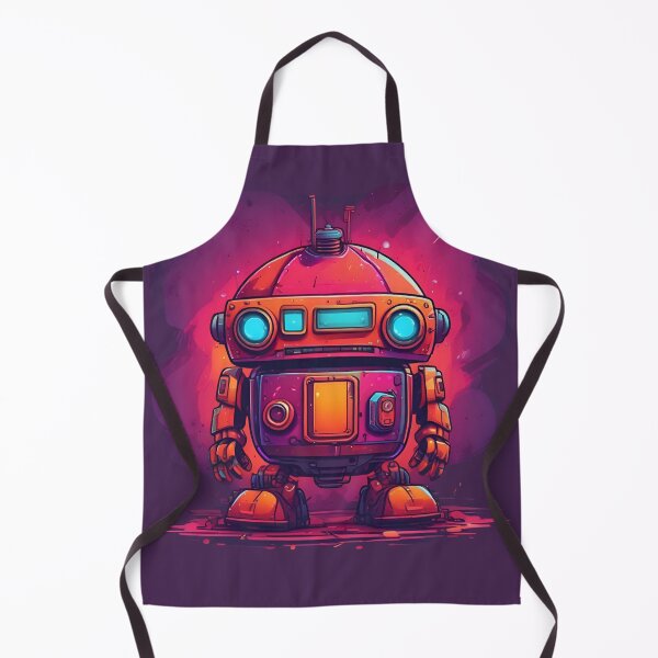 Item preview, Cartoon Retro Robot designed and sold by UNK-Fatigues.