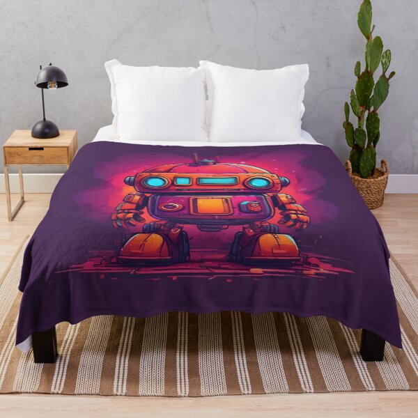 Item preview, Cartoon Retro Robot designed and sold by UNK-Fatigues.