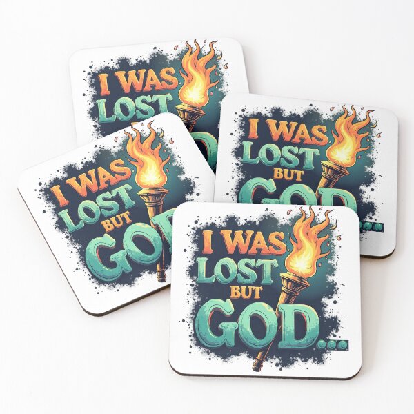 Item preview, I Was Lost But God...Flaming Torch designed and sold by Faithloveshop.