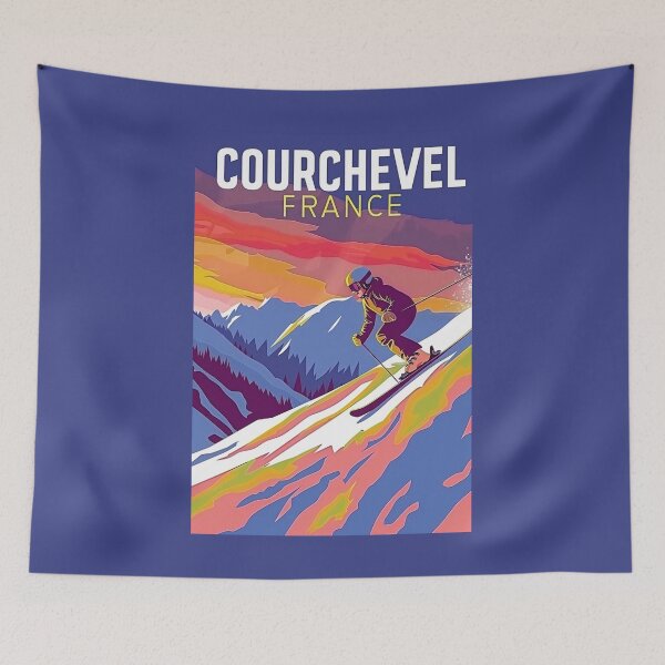 Item preview, Courchevel - Tarentaise Valley - France  designed and sold by GoodOldVintage.
