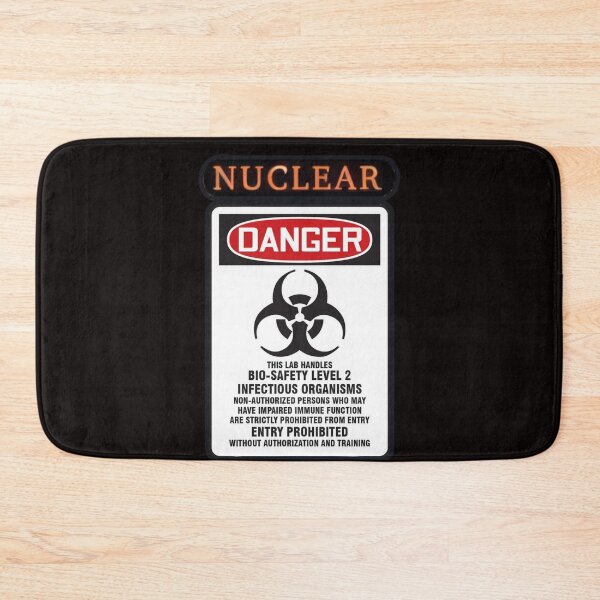 Item preview, Nuclear Bio Danger Warning Sign designed and sold by NuclearWisdom.