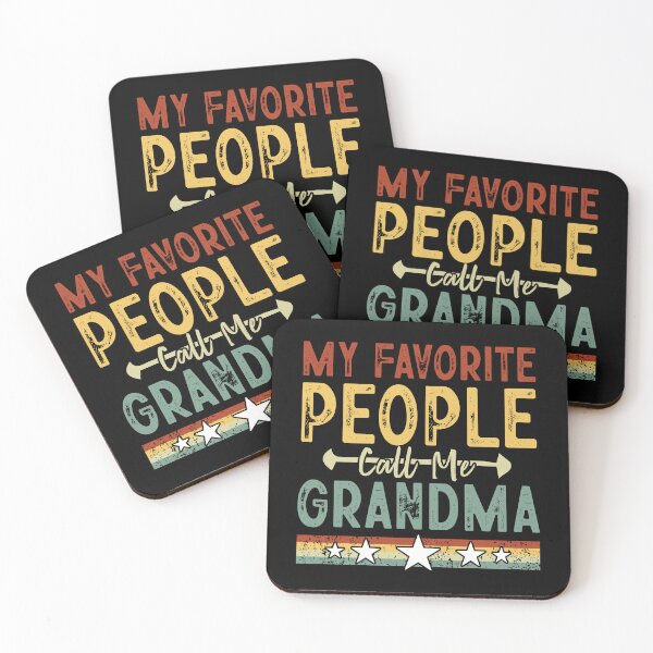 Item preview, Vintage My Favorite People Call Me Grandma, Gift For International Grandparent's Day  designed and sold by ArtByKatti.