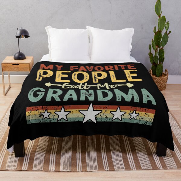 Item preview, Vintage My Favorite People Call Me Grandma, Gift For International Grandparent's Day designed and sold by ArtByKatti.