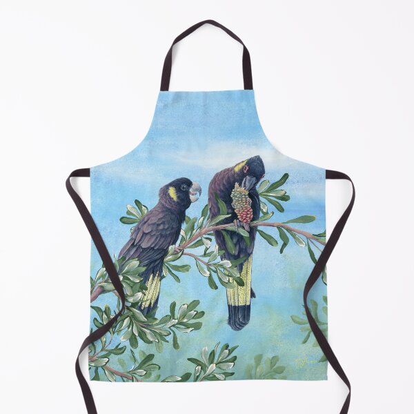 Item preview, “Please Dad, I Dropped Mine” (Yellow-tailed Black Cockatoos) designed and sold by KADuffy.