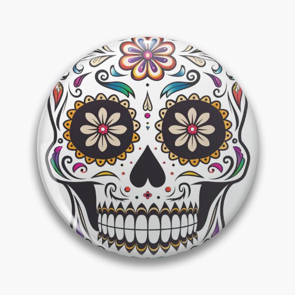Item preview, Day of the Dead Skull 118 designed and sold by AstroRisq.