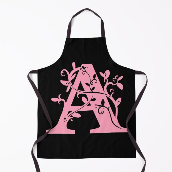Item preview, Pink Capital Letter A With Vines V3 designed and sold by Victoria Lehnard.