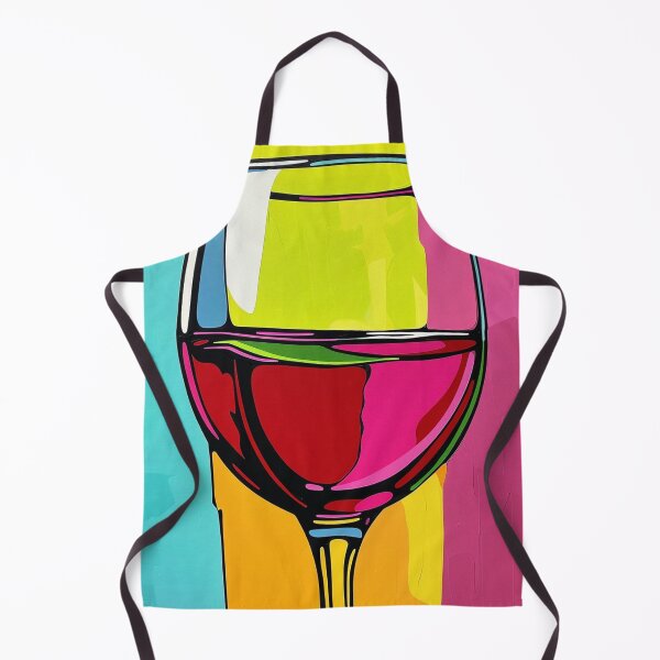 Item preview, Glass of Wine Pop Art 1 designed and sold by AstroRisq.