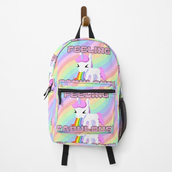 Item preview, Feeling Fabulous Barfing Unicorn designed and sold by Escapism Entertainment LLC.