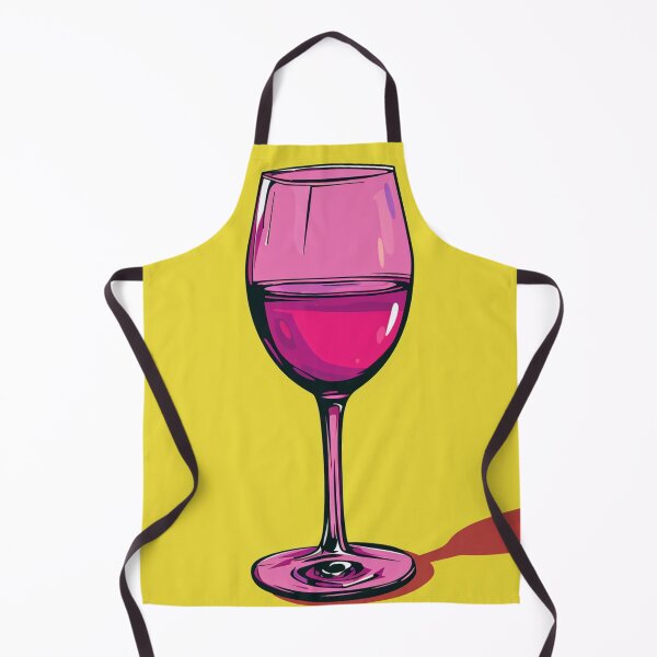Item preview, Glass of Wine Pop Art 2 designed and sold by AstroRisq.
