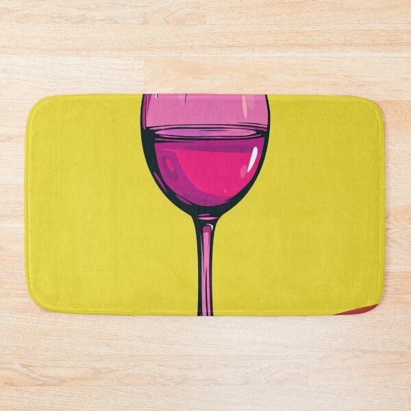 Item preview, Glass of Wine Pop Art 2 designed and sold by AstroRisq.