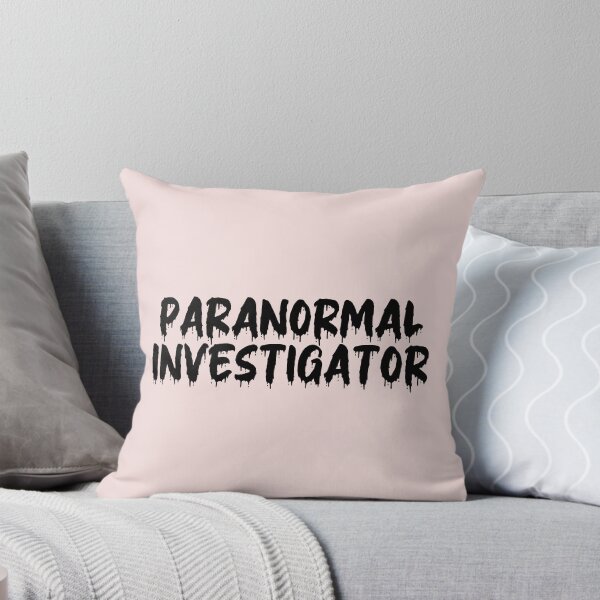 Item preview, BLACK ON PINK PARANORMAL INVESTIGATOR BLOOD DRIP designed and sold by RomeArtCo.