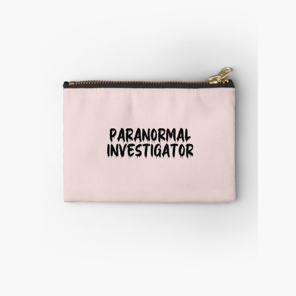 Item preview, BLACK ON PINK PARANORMAL INVESTIGATOR BLOOD DRIP designed and sold by RomeArtCo.