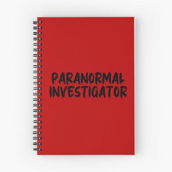 Item preview, BLACK ON RED PARANORMAL INVESTIGATOR BLOOD DRIP designed and sold by RomeArtCo.