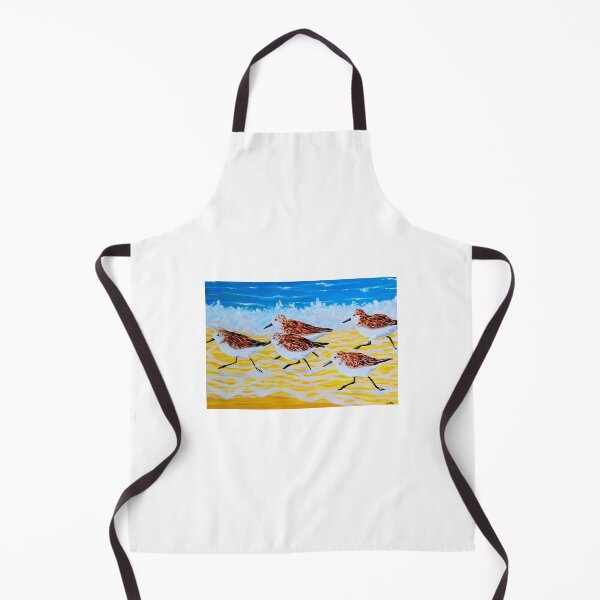 Item preview, Running Sandpipers, Vibrant Seabirds designed and sold by Jackie-Creates.