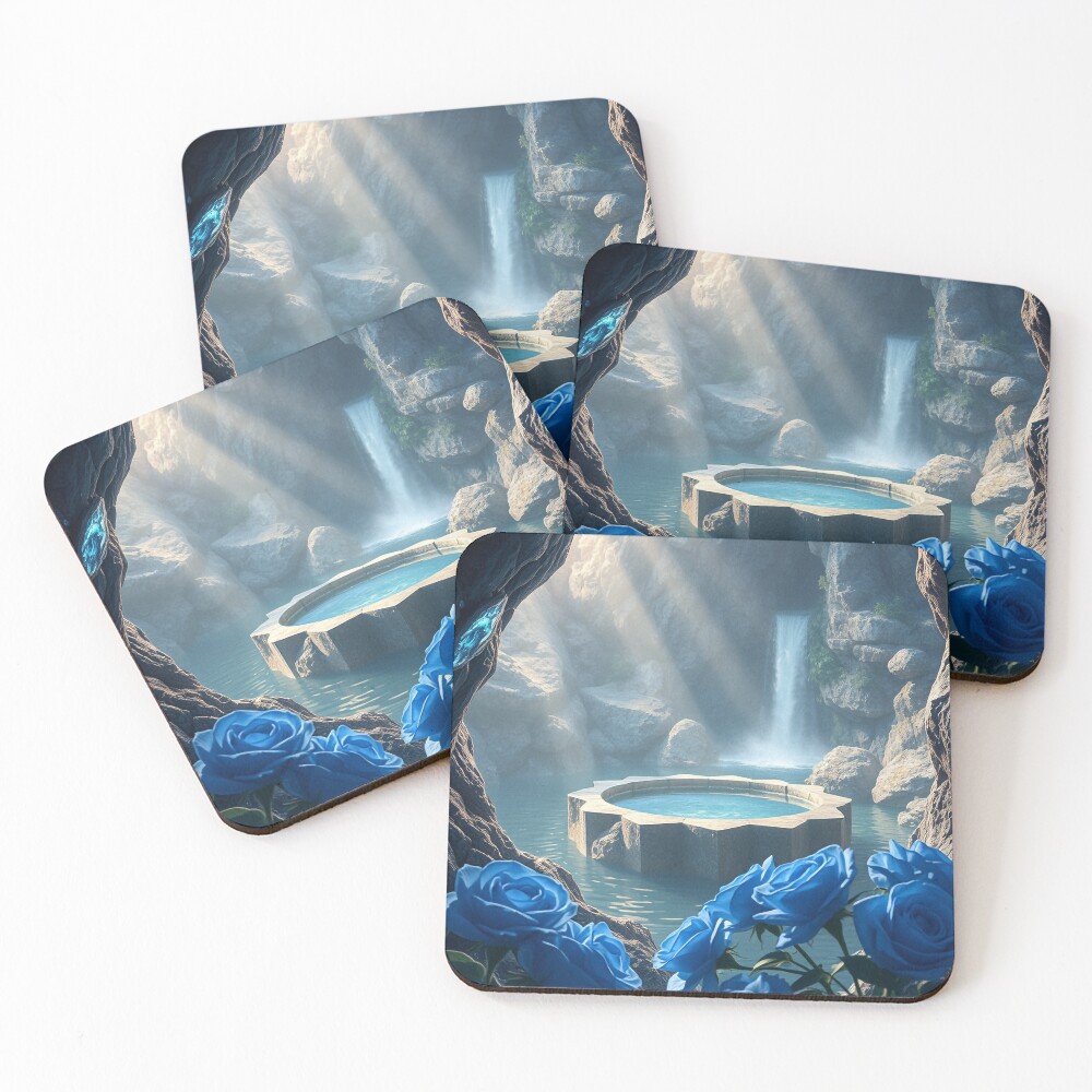Item preview, Coasters (Set of 4) designed and sold by InkwiseIA.