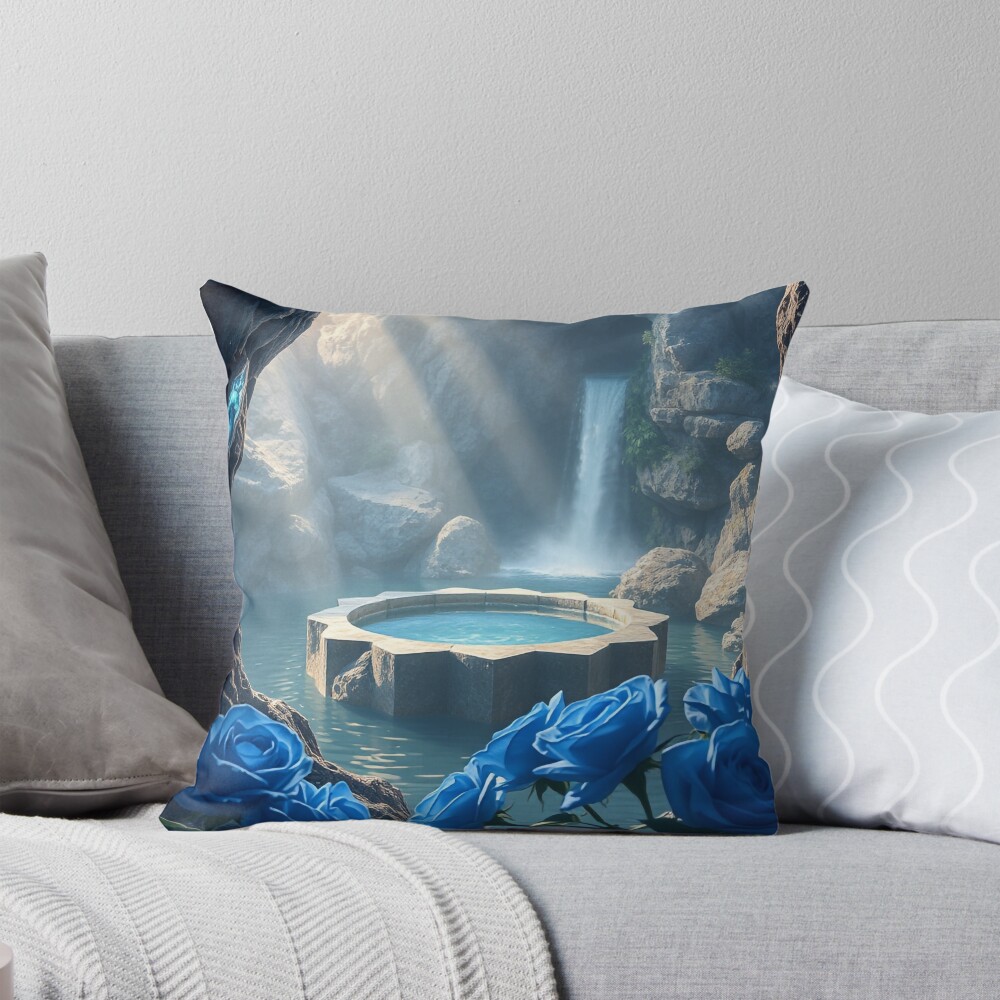 Item preview, Throw Pillow designed and sold by InkwiseIA.