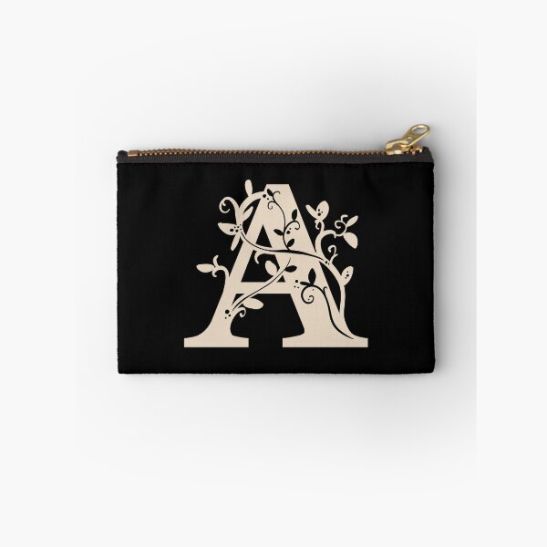 Item preview, Beige Capital Letter A With Vines V3 designed and sold by Victoria Lehnard.