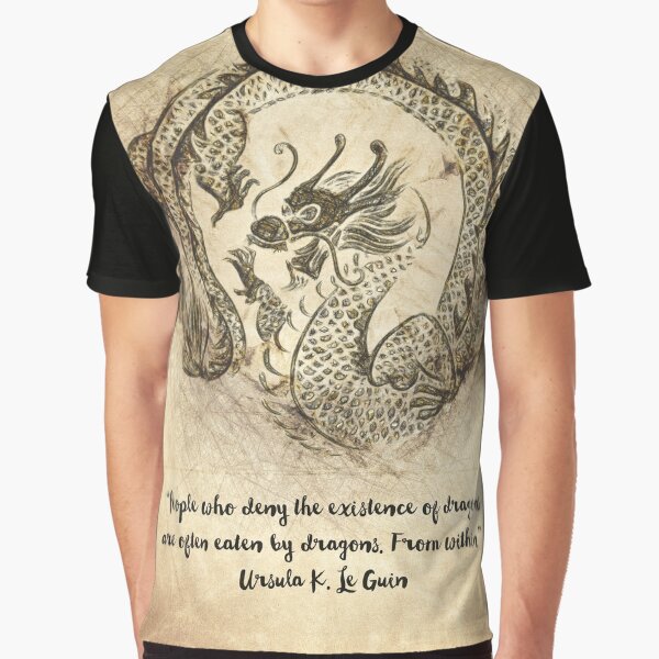 Dragon Quote Graphic T-Shirt