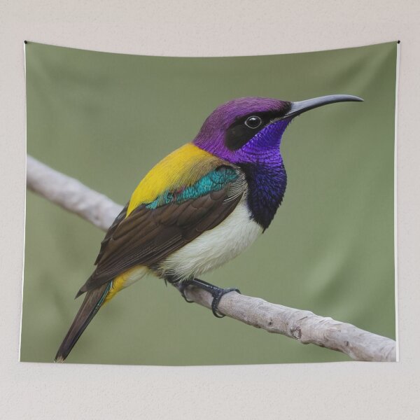 Item preview, Pretty Purple Rumped Sunbird designed and sold by laguitan10.