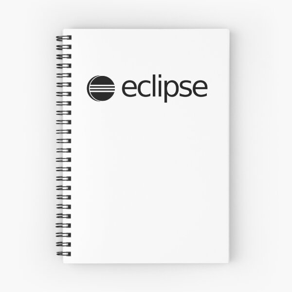 Item preview, Eclipse Official Black Logo Programming T-Shirt designed and sold by Rainwater Merch.